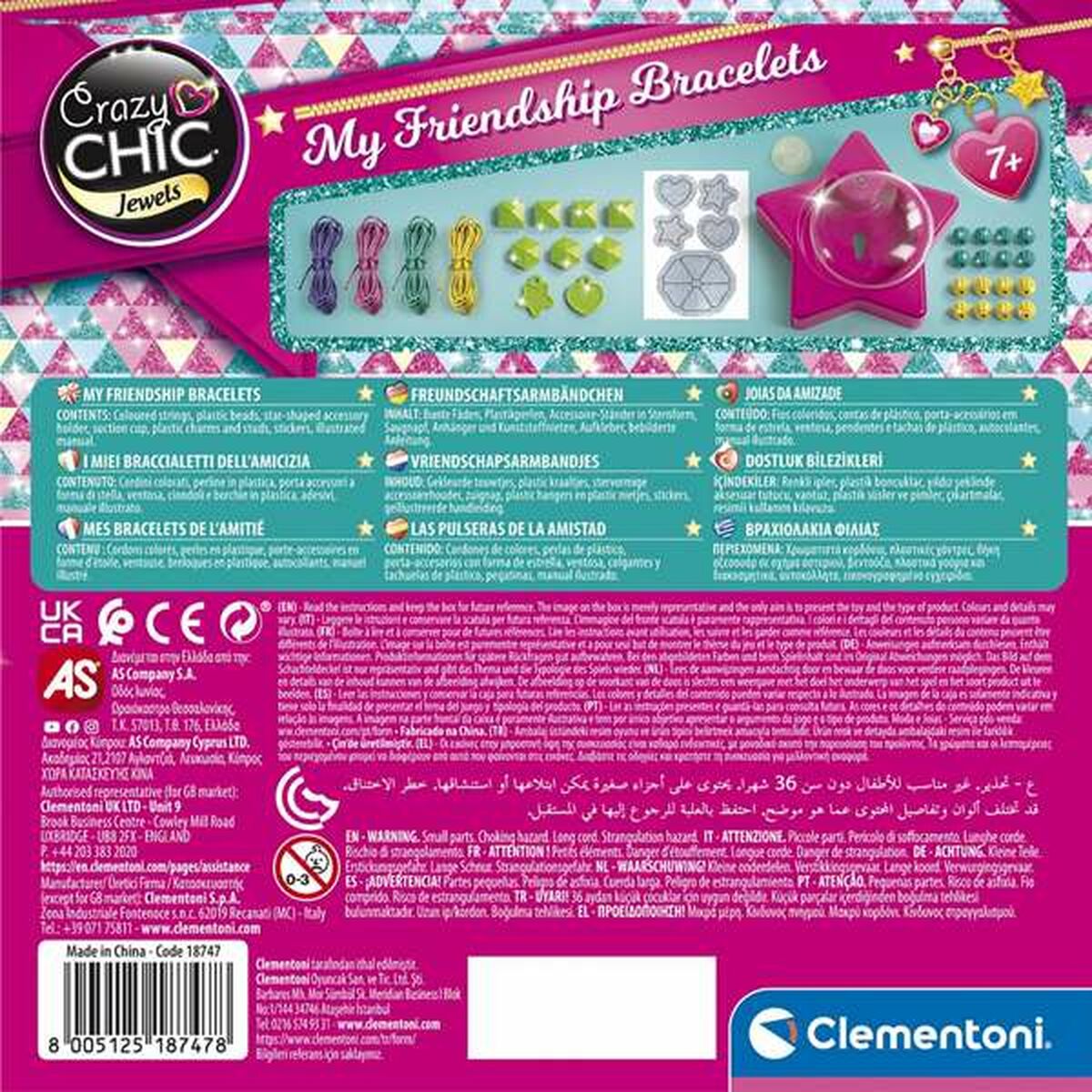 Bracelet Making Kit Clementoni-12