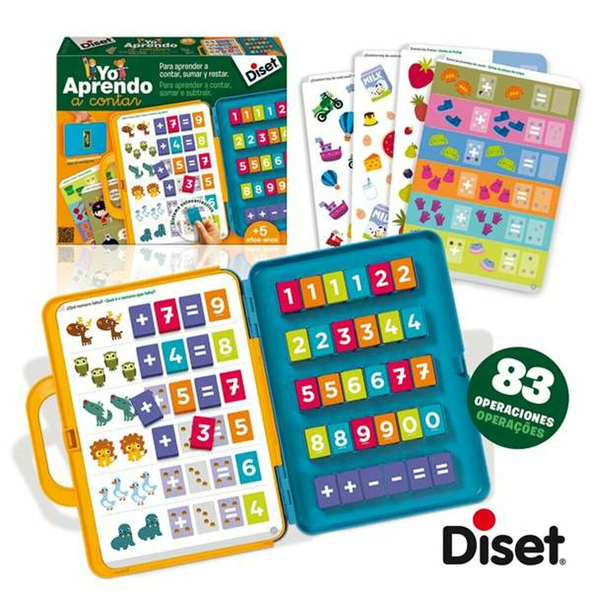 Educational Game Diset 63752 Learn to Add and Subtract Game-1
