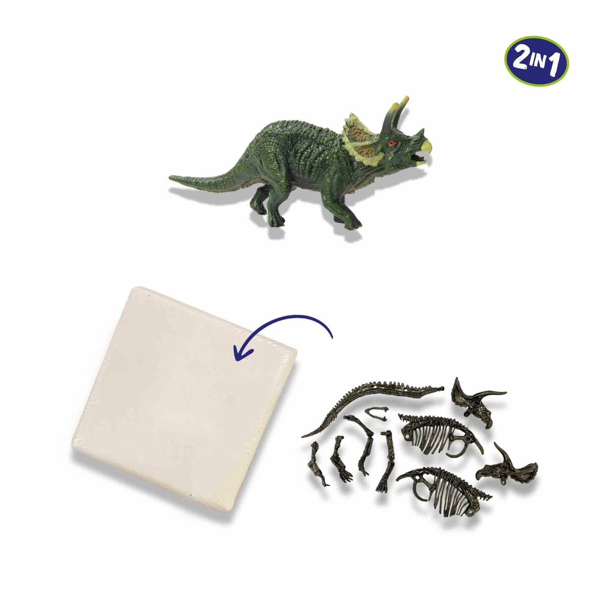 Excavation Game SES Creative Triceratops-2