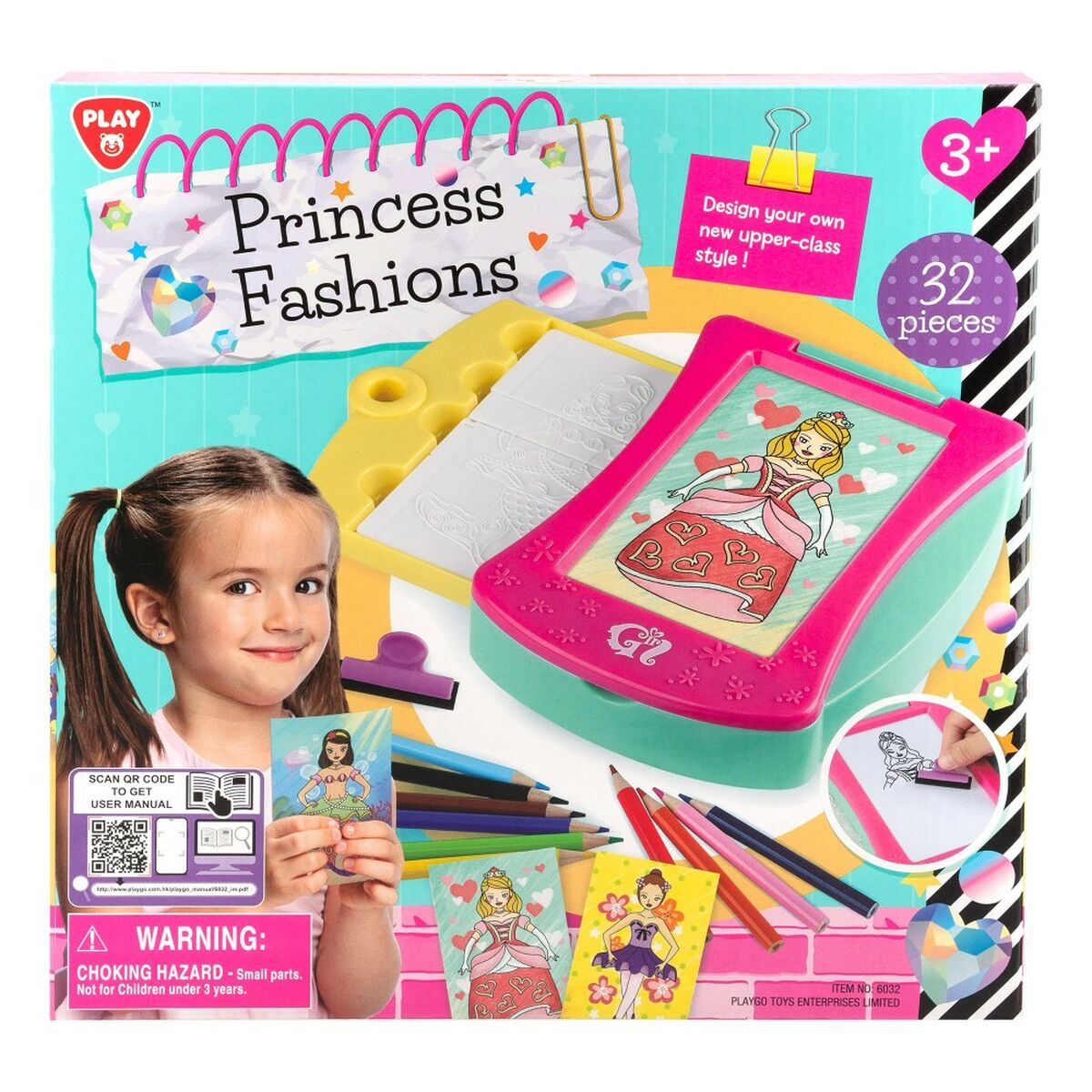 Magic Drawings Game PlayGo Princess (6 Units)-1