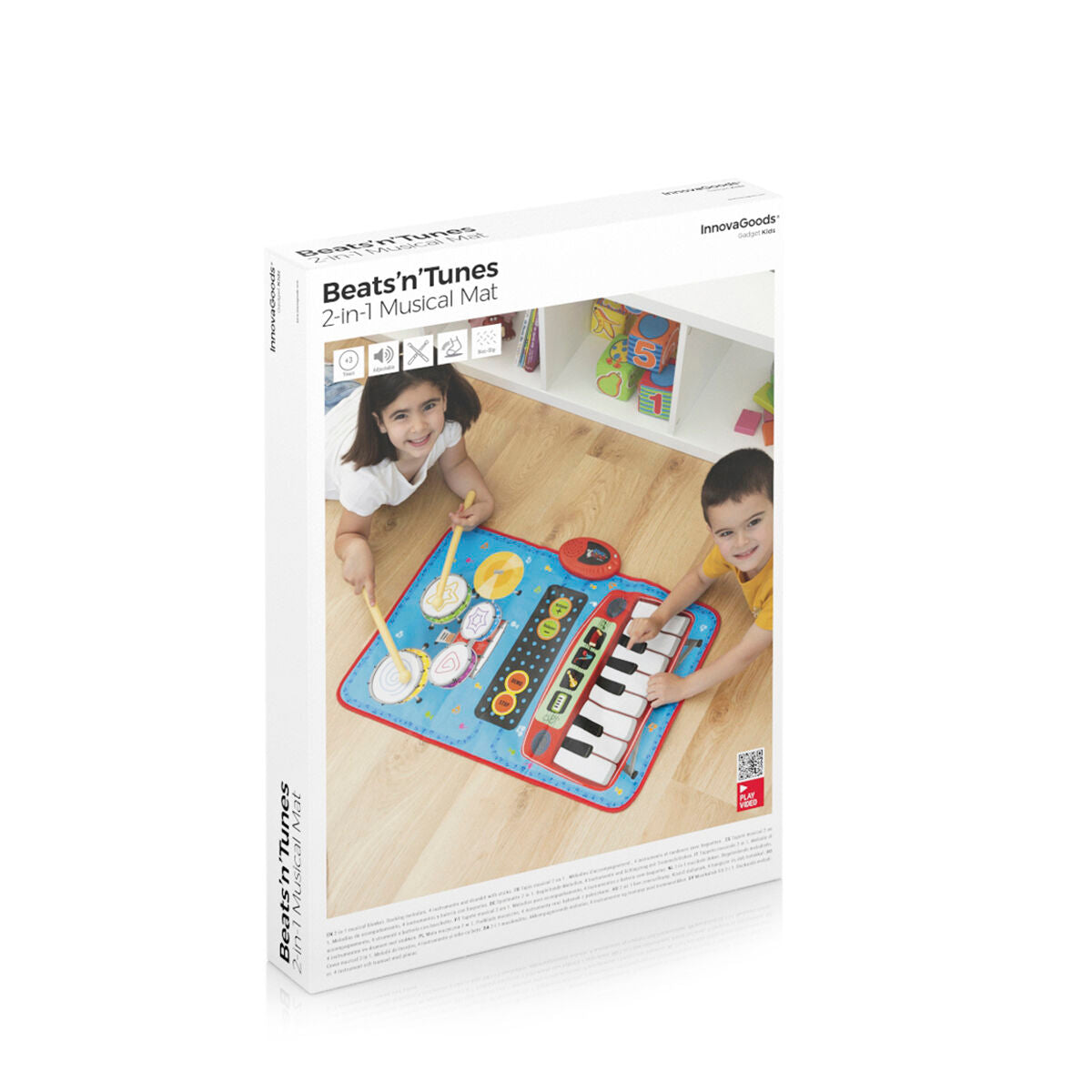 2-in-1 Musical Mat Beats'n'Tunes InnovaGoods-1